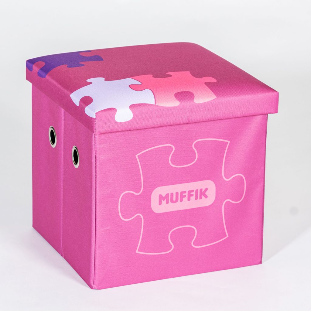 Saklama kutusu MUFFIK küçük - pembe