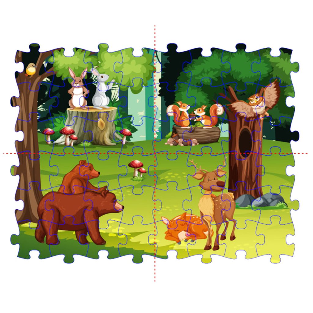 MUFFIK Sonsuz Bulmacalar - Orman/Safari