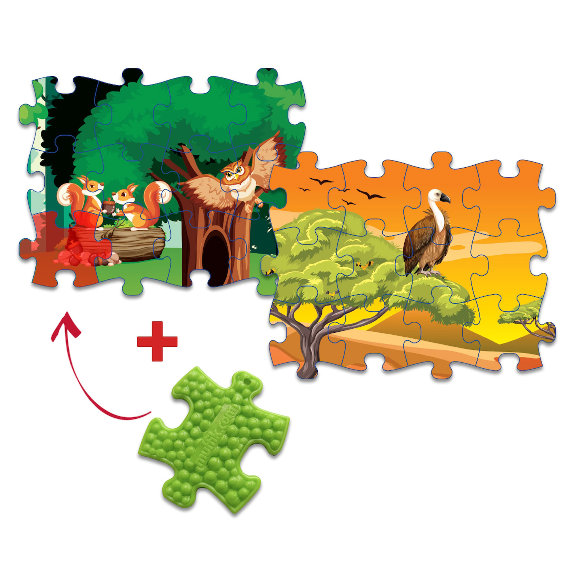 MUFFIK Sonsuz Bulmacalar - Orman/Safari