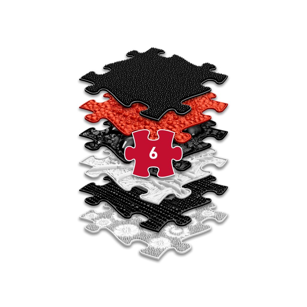 Ortopedik mat seti - Bebek Siyah ve Beyaz