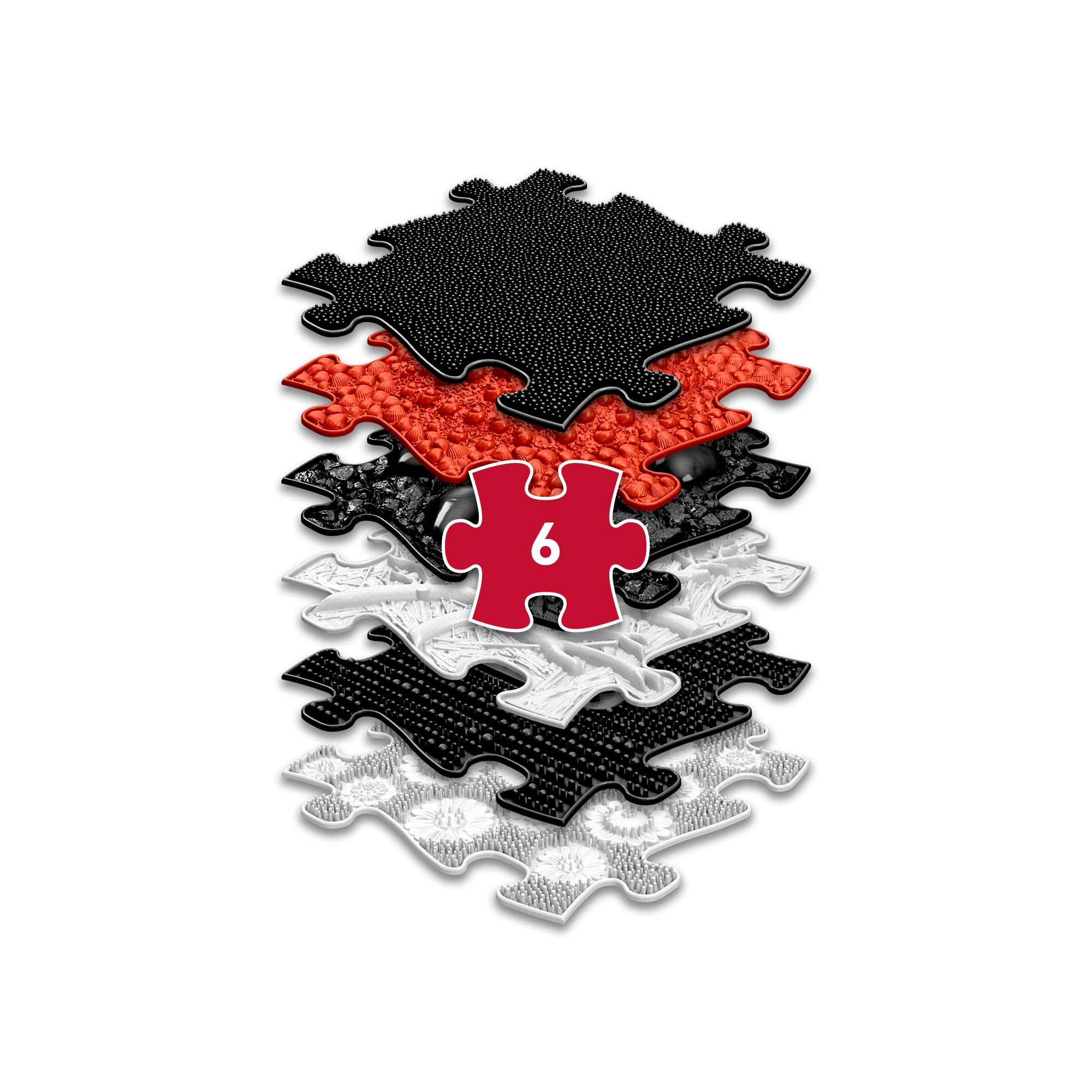 Ortopedik mat seti - Bebek Siyah ve Beyaz Ortopedik mat seti - Bebek Siyah ve Beyaz